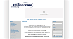 Desktop Screenshot of heliservice.at